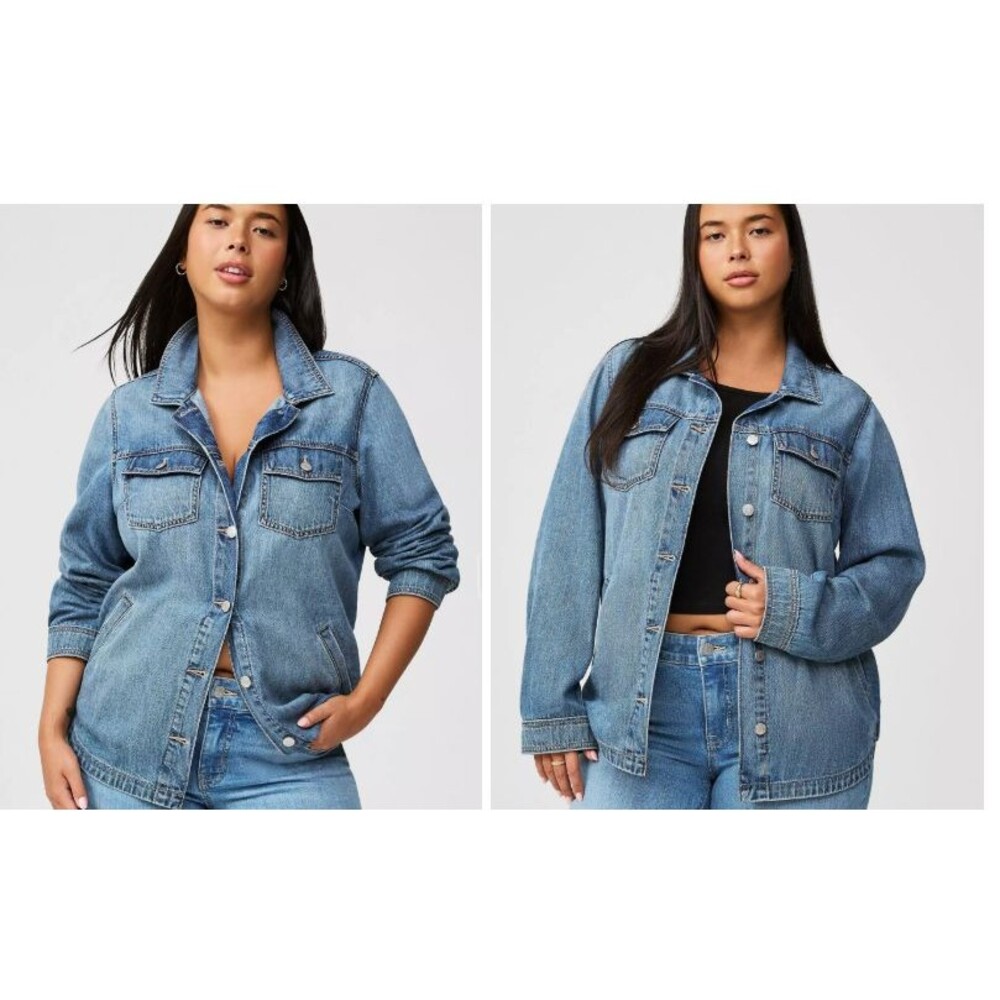 Torrid Women's Denim Shacket Blue Size 3